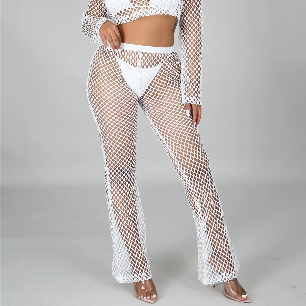 Netted Pant Set - Picture 2 of 2